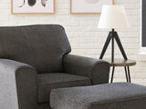 Cascilla Slate Sofa, Loveseat, Chair And Ottoman