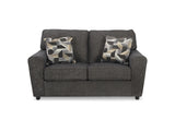 Cascilla Slate Sofa, Loveseat, Chair And Ottoman