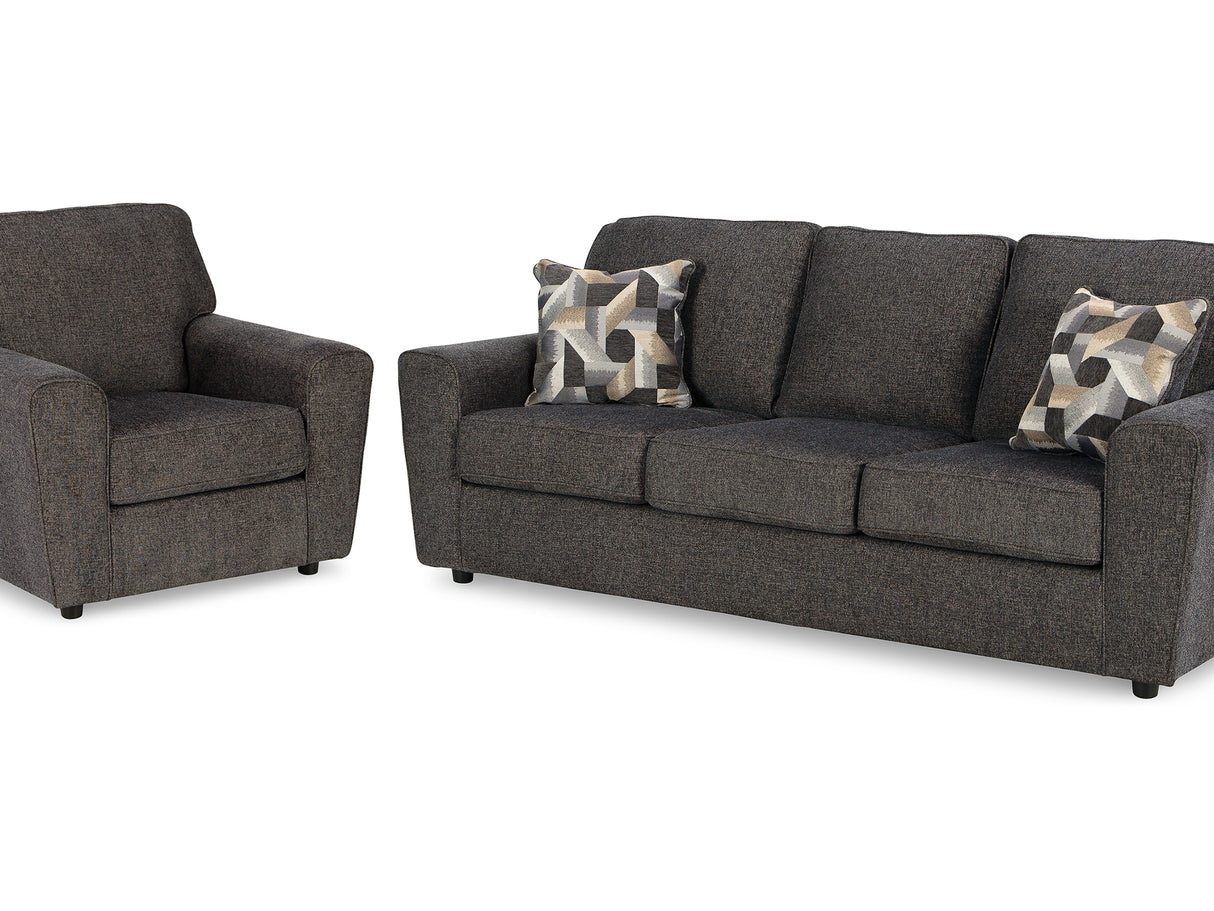 Cascilla Slate Sofa And Chair