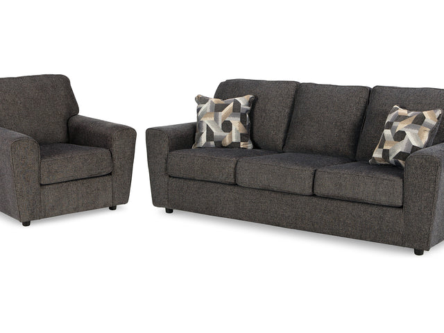 Cascilla Slate Sofa And Chair