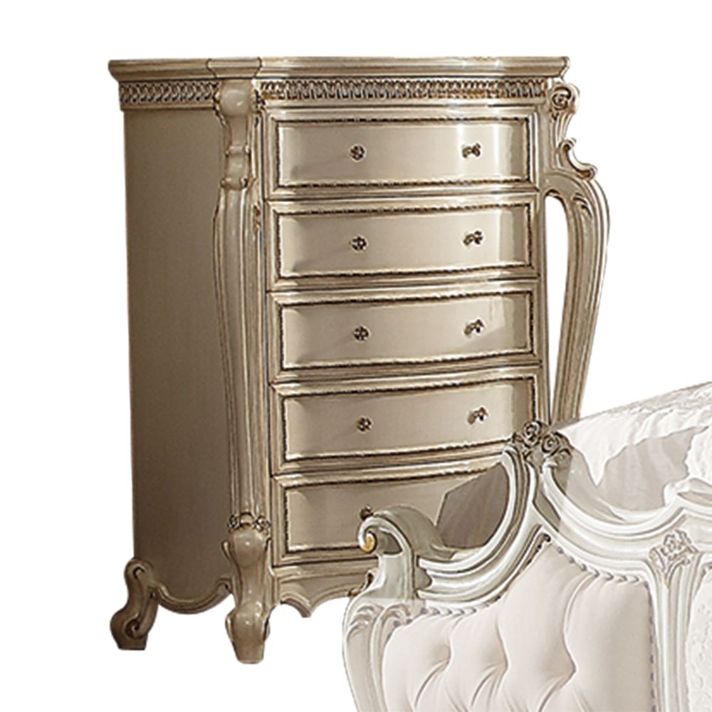 Picardy Antique Pearl Finish Chest