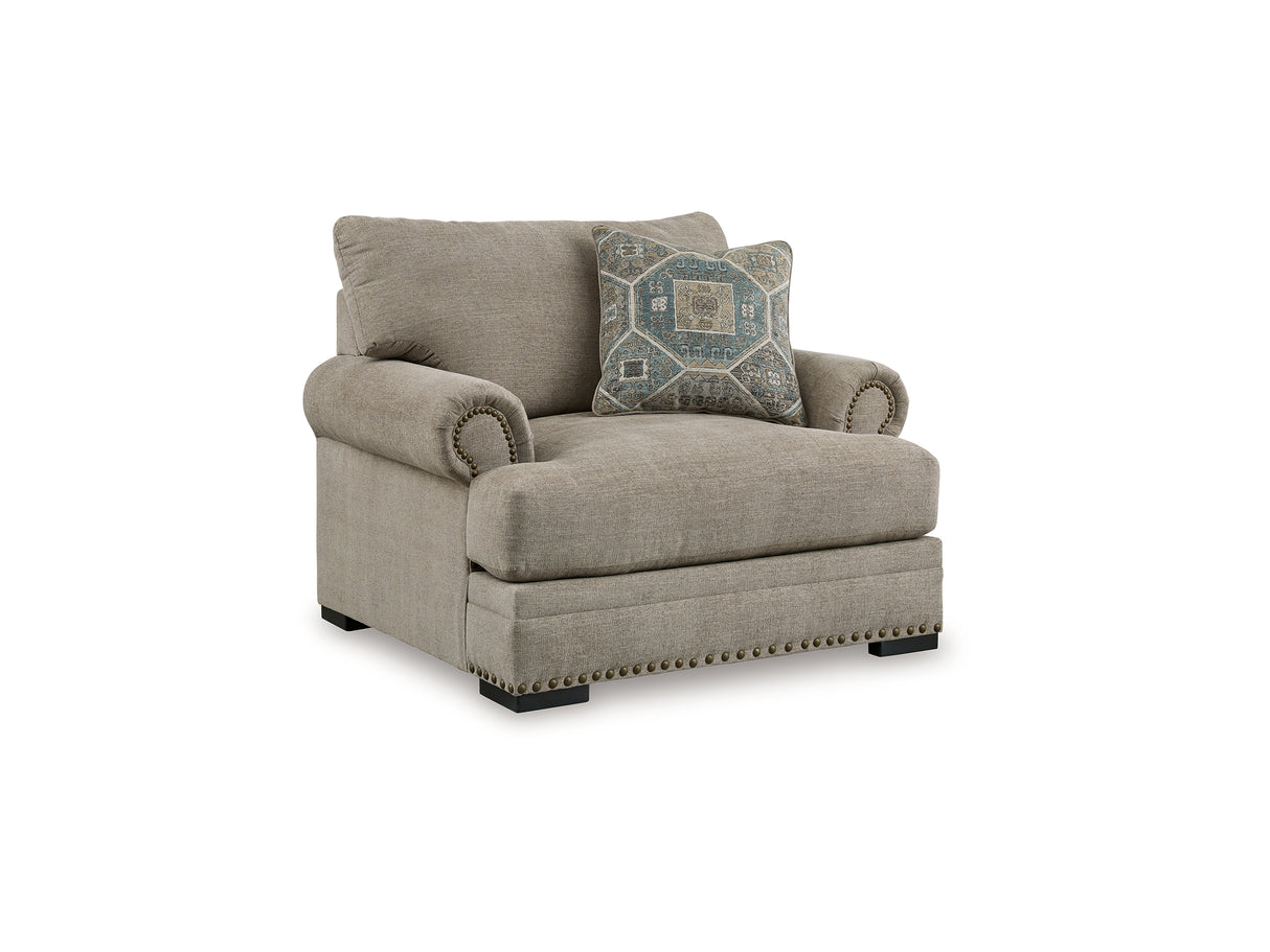Galemore Quarry Sofa, Loveseat, Oversized Chair And Ottoman