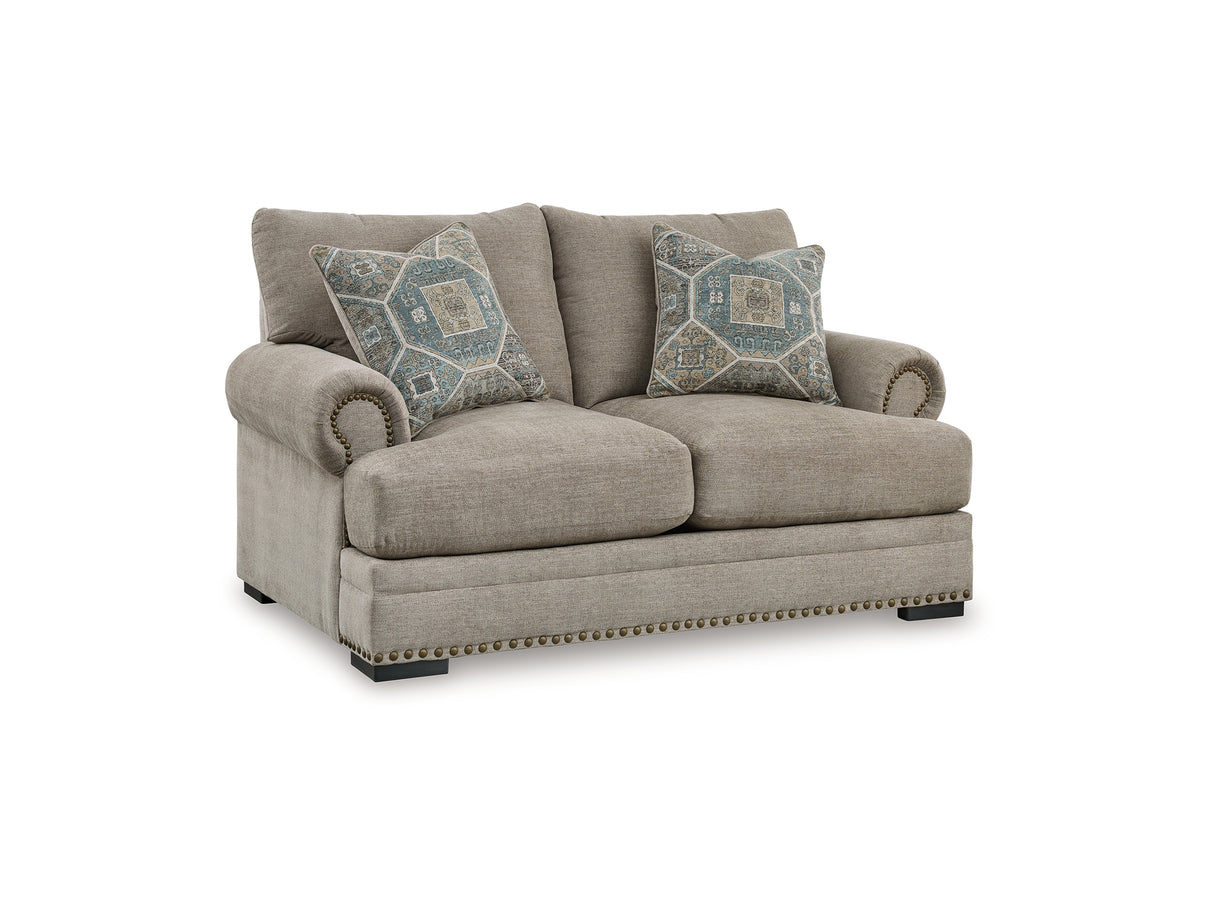 Galemore Quarry Sofa, Loveseat, Oversized Chair And Ottoman