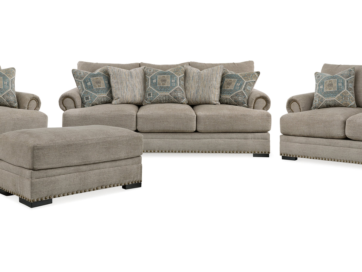 Galemore Quarry Sofa, Loveseat, Oversized Chair And Ottoman