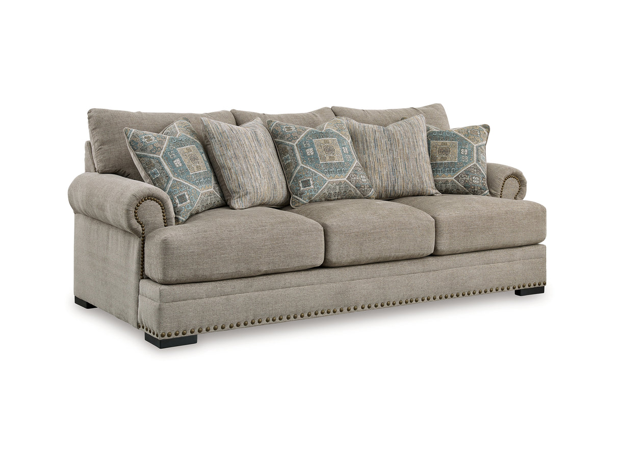 Galemore Quarry Sofa, Loveseat, Oversized Chair And Ottoman