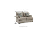 Galemore Quarry Sofa, Loveseat, Oversized Chair And Ottoman