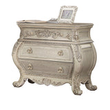 Ragenardus Antique White Finish Nightstand