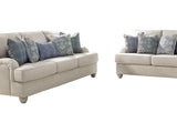Traemore Linen Sofa And Loveseat