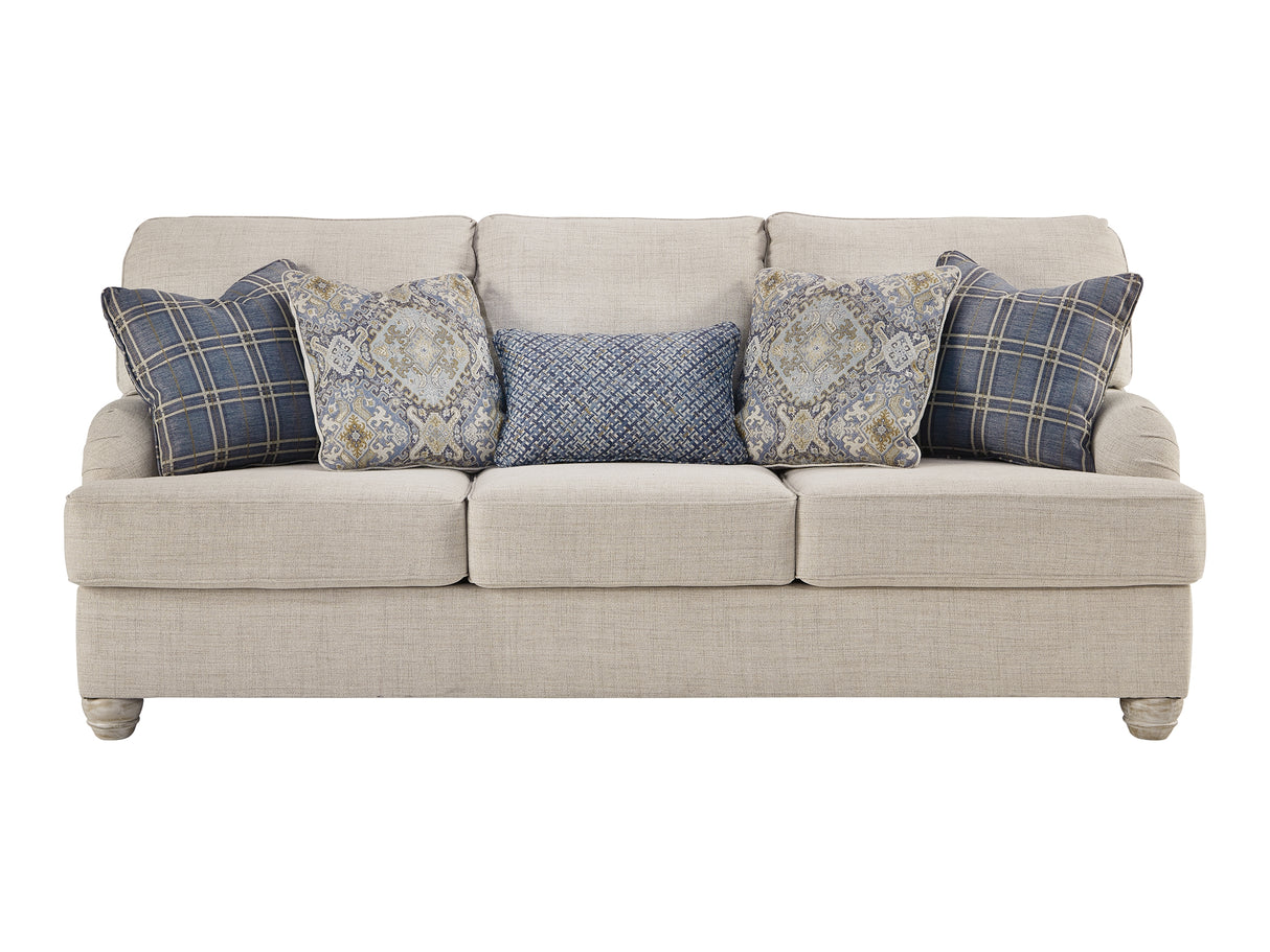 Traemore Linen Sofa And Loveseat