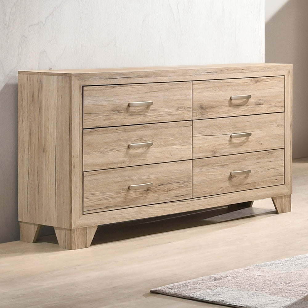 Miquell Natural Finish Dresser