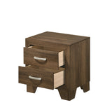 Miquell Oak Finish Nightstand
