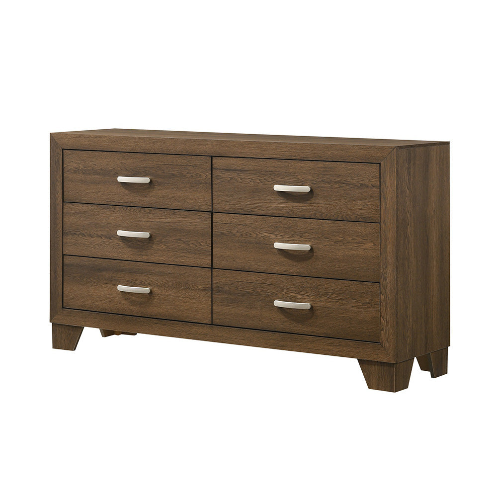Miquell Oak Finish Dresser