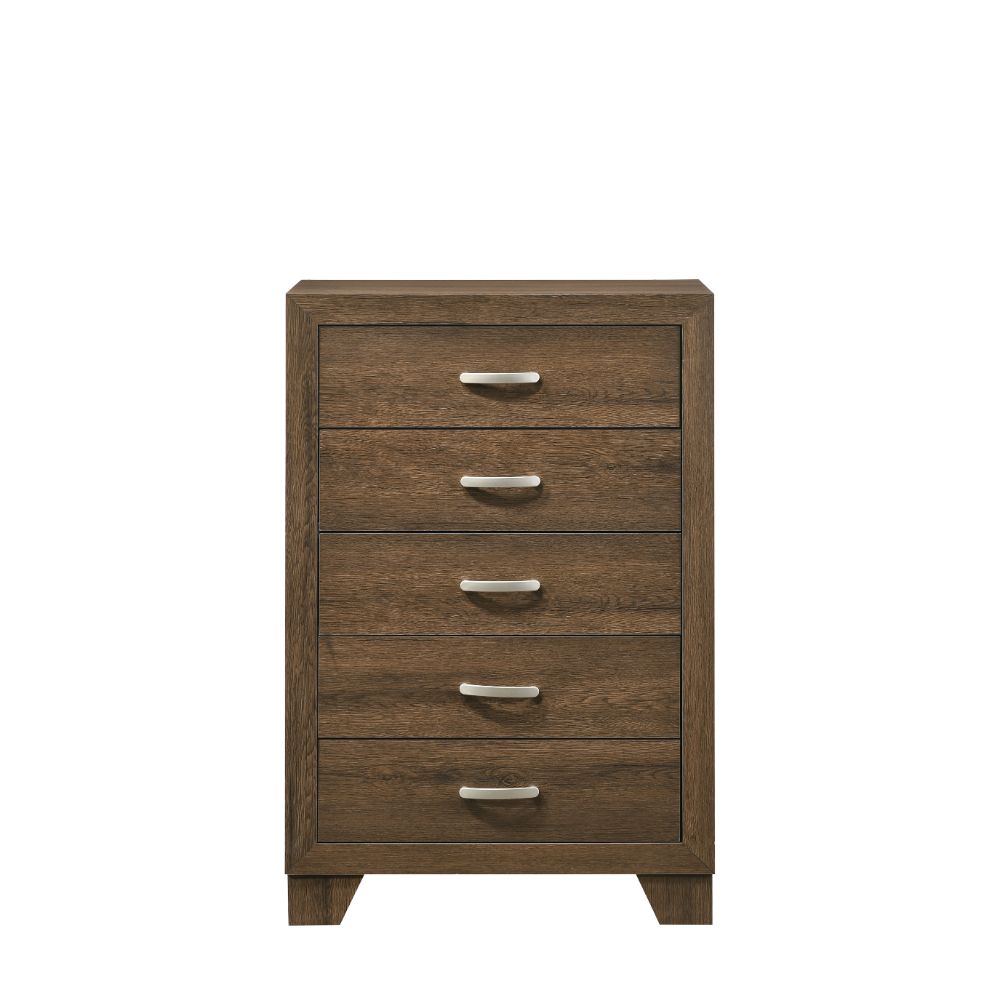 Miquell Oak Finish Chest
