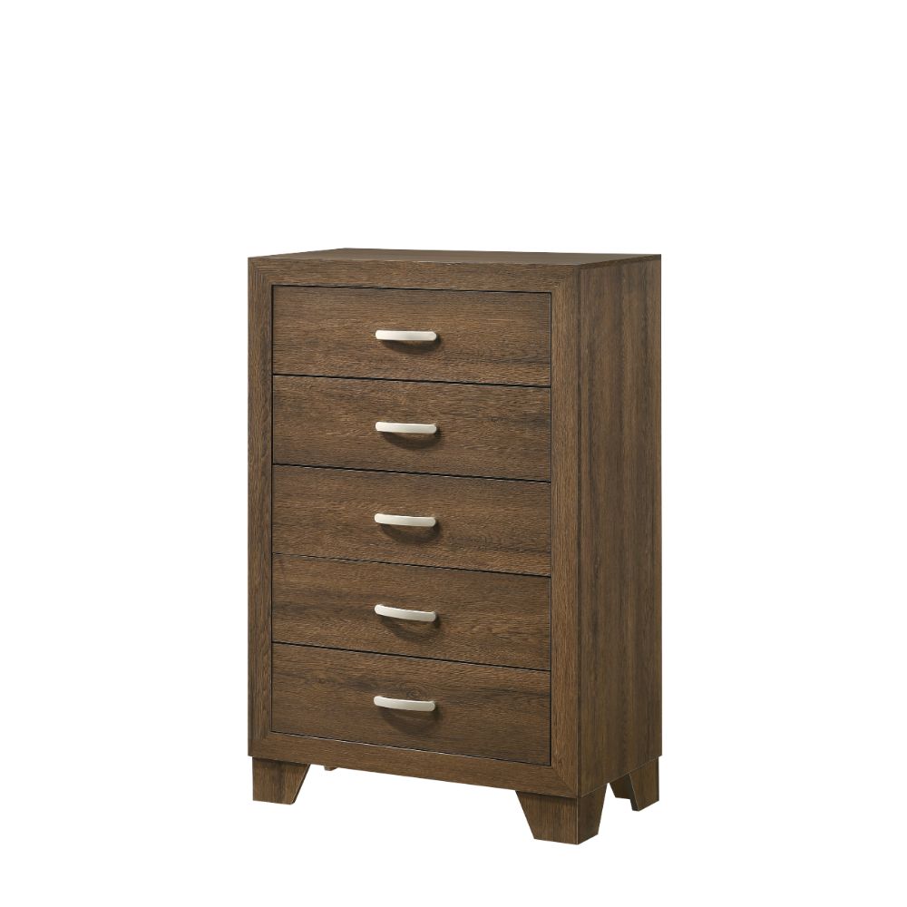 Miquell Oak Finish Chest