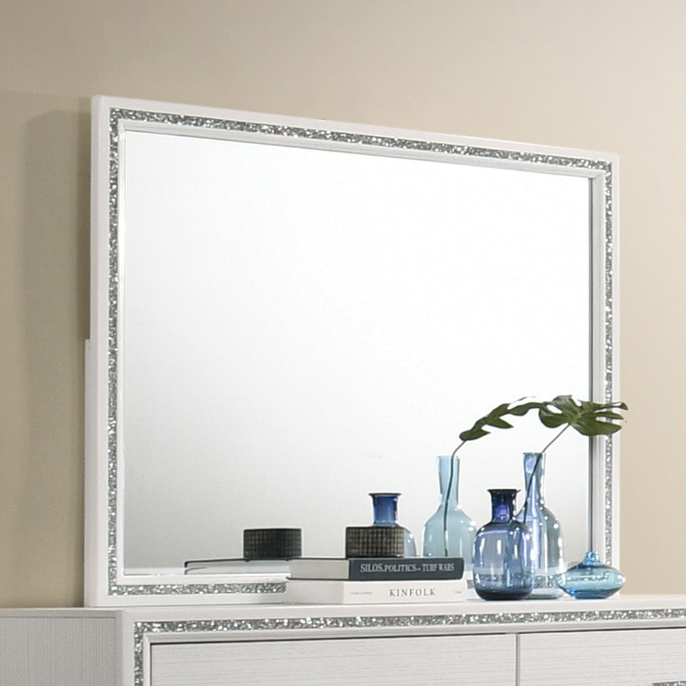 Haiden White Finish Mirror