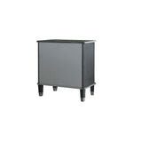 House Charcoal & Light Gray Finish Beatrice Nightstand