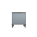 House Charcoal & Light Gray Finish Beatrice Nightstand