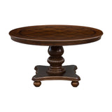 Lordsburg Brown Cherry Round Dining Table
