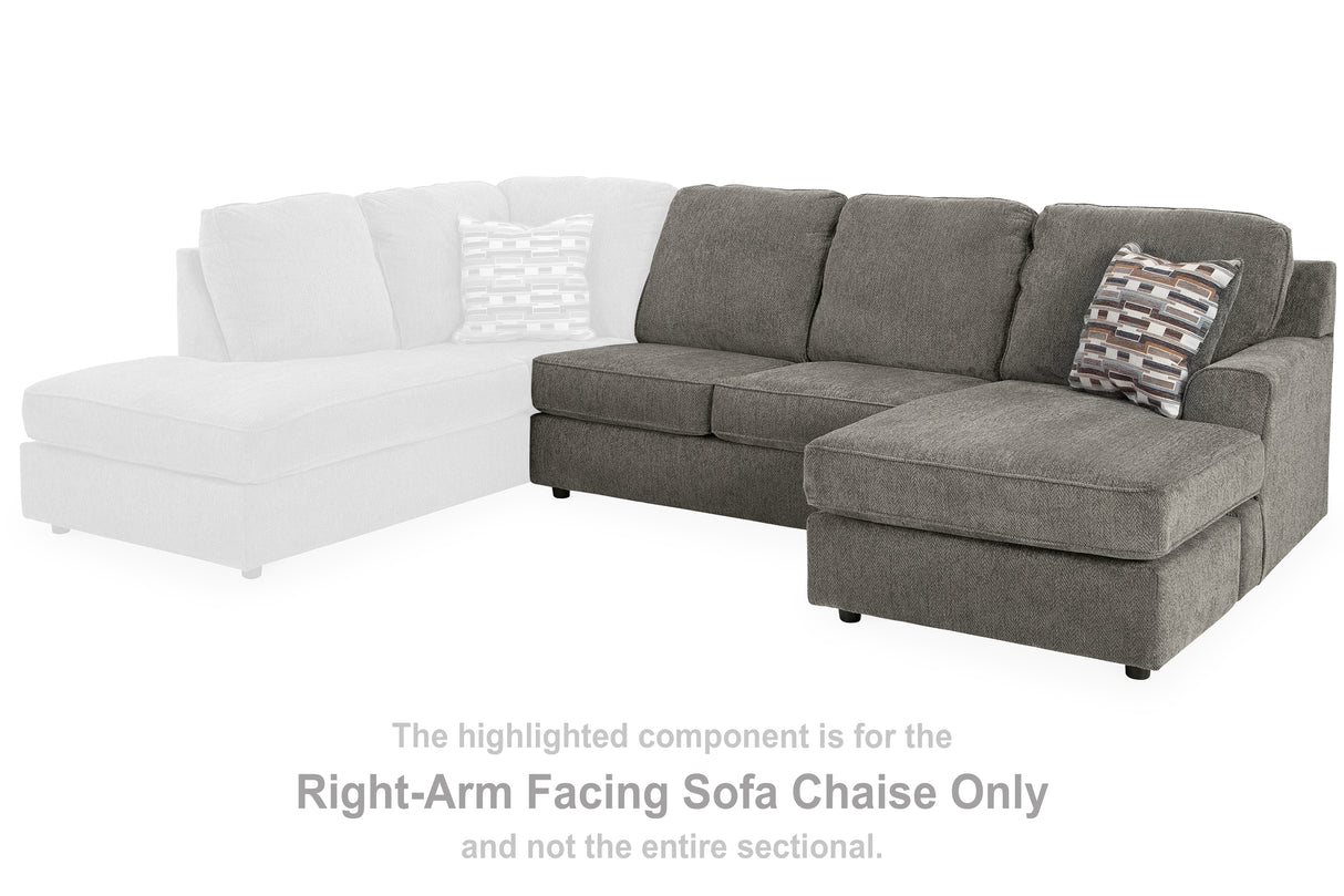 O'Phannon Putty Right-Arm Facing Sofa Chaise