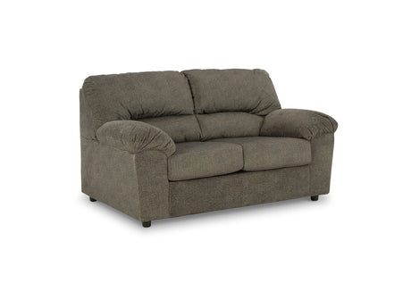 Norlou Flannel Sofa, Loveseat And Recliner