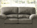 Norlou Flannel Sofa, Loveseat And Recliner