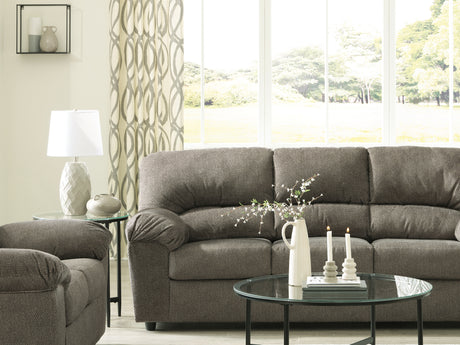 Norlou Flannel Sofa, Loveseat And Recliner