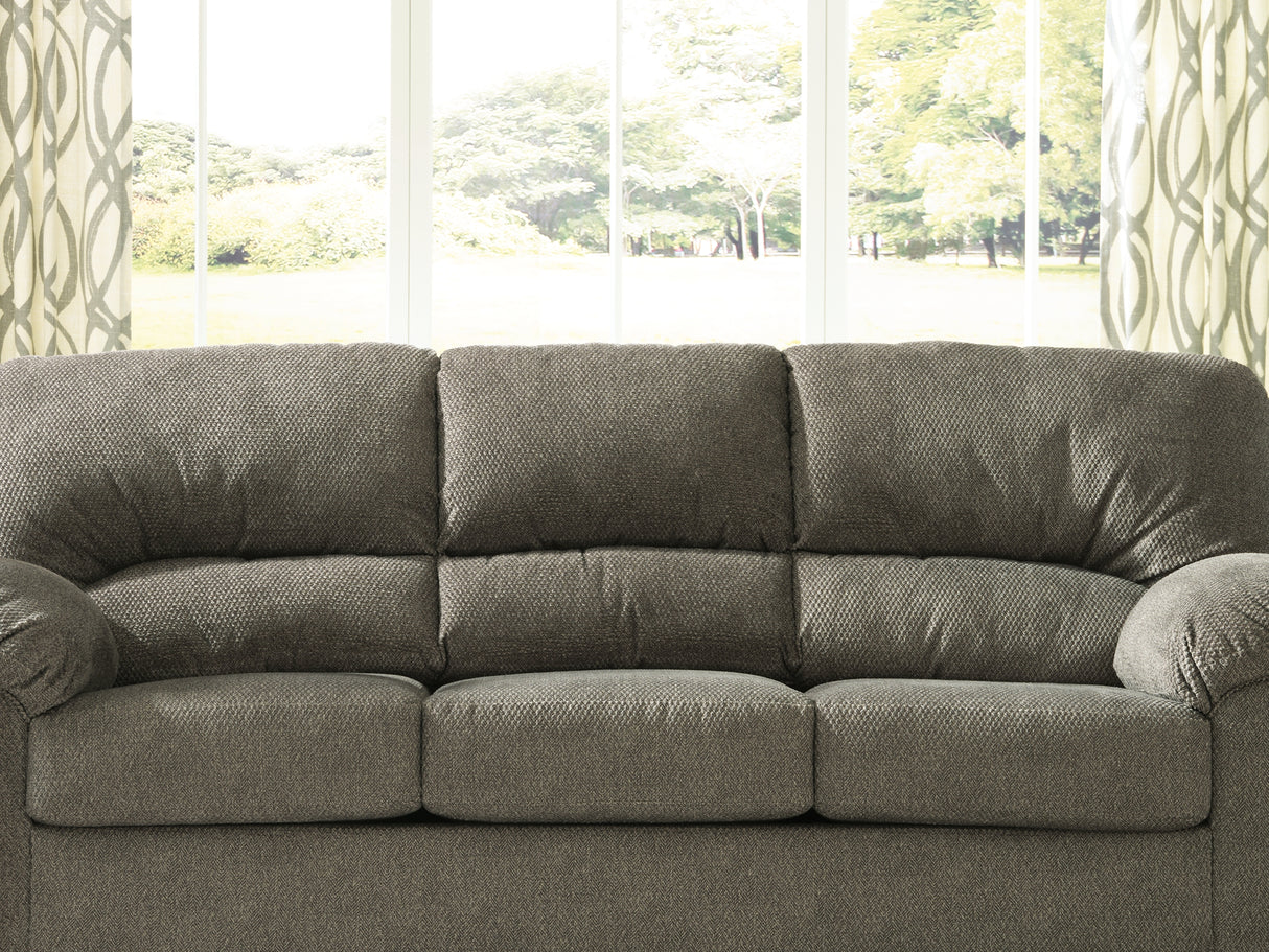 Norlou Flannel Sofa, Loveseat And Recliner