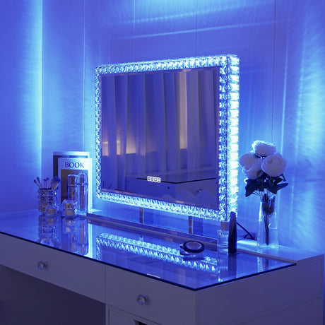 Diamond Vanity Mirror