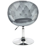 Antoinette Round Tufted Vanity Chair