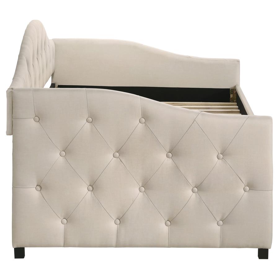 Sadie Upholstered Twin Daybed With Trundle
