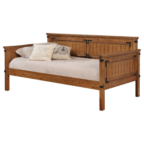 Oakdale Rustic Honey Wood Twin Daybed