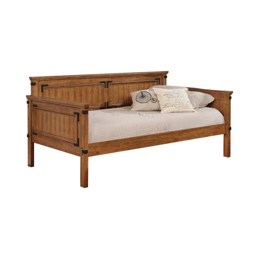 Oakdale Rustic Honey Wood Twin Daybed