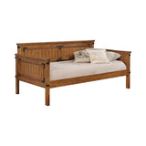 Oakdale Rustic Honey Wood Twin Daybed