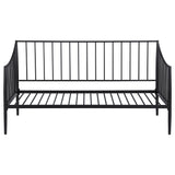Newbury Metal Twin Daybed Bed Frame Matte Black