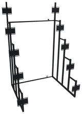 Duarto 5-tier Headboard Display Rack Black