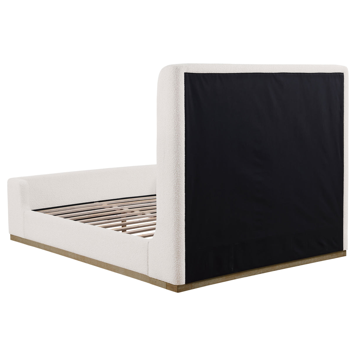 Nala Cream Upholstered Queen Sleigh Bed