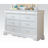 Estrella White Finish Dresser