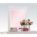 Lacey White Finish Mirror