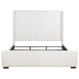 Natasha Cream 69-Inch Upholstered California King Bed