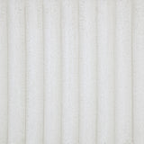 Natasha Cream 69-Inch Upholstered Queen Wingback Bed