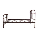 Nicipolis Sandy Gray Finish Twin Bed