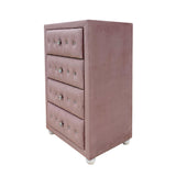 Reggie Pink Fabric Chest