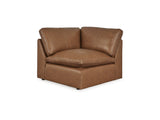 Emilia Caramel 5-Piece Sectional And Ottoman