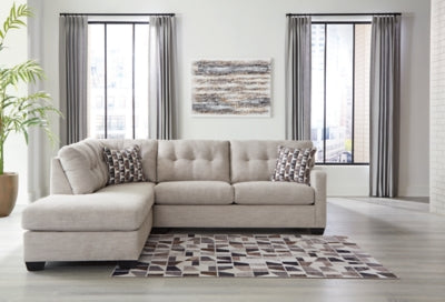 Mahoney Pebble 2-Piece Sectional With Chaise