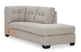 Mahoney Pebble Right-Arm Facing Corner Chaise