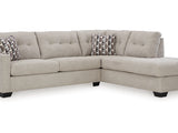 Mahoney Pebble 2-Piece Sleeper Right-Arm Facing Sectional With Chaise
