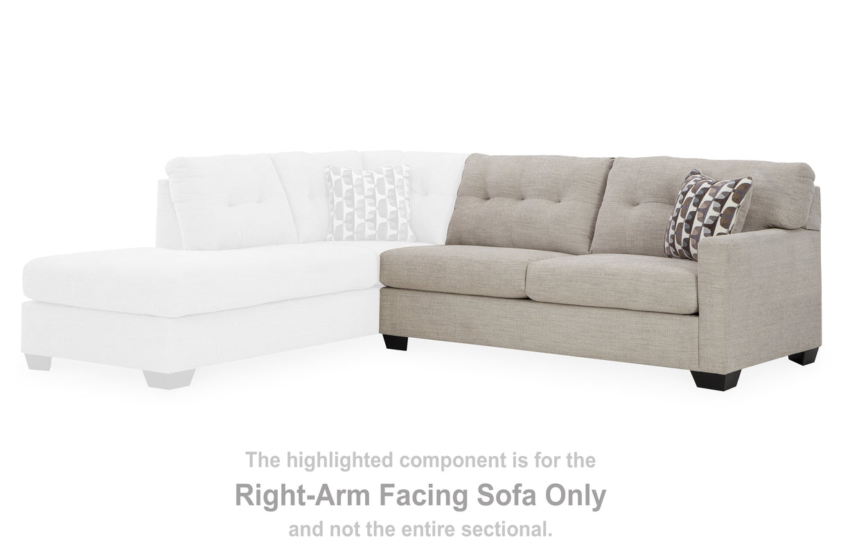Mahoney Pebble Right-Arm Facing Sofa