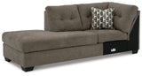 Mahoney Chocolate Left-Arm Facing Corner Chaise