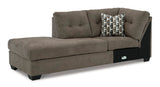 Mahoney Chocolate Left-Arm Facing Corner Chaise