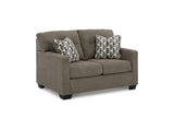 Mahoney Chocolate Sofa And Loveseat